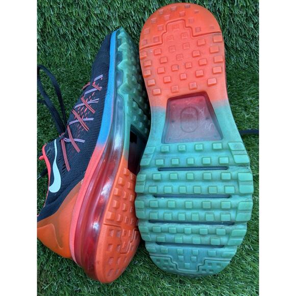NIKE Air Max 2015 Black Multi Clearwater Running Walking Shoe Sneaker W Sz.9 EUC - Picture 7 of 9
